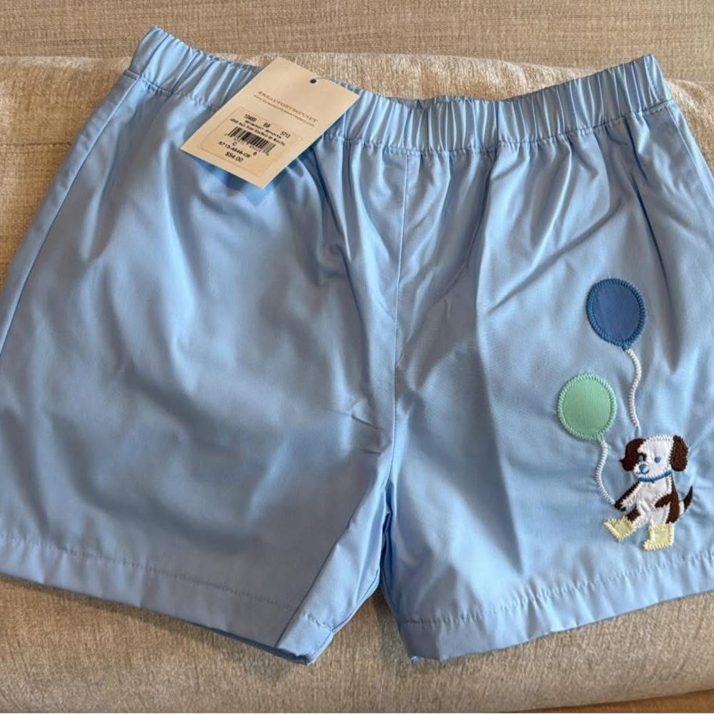 The Beaufort Bonnet Company Light Blue Kids Shorts